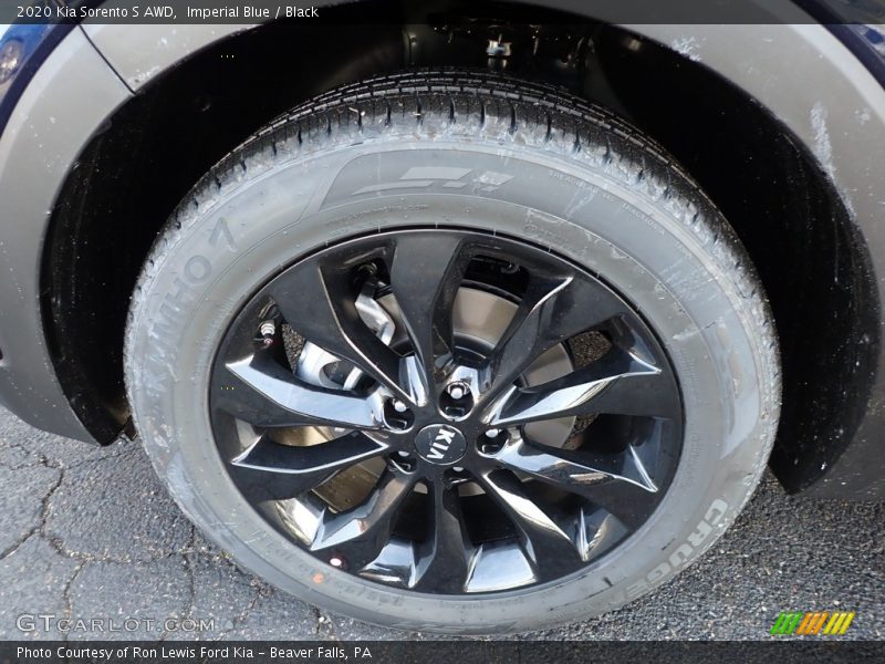 Imperial Blue / Black 2020 Kia Sorento S AWD