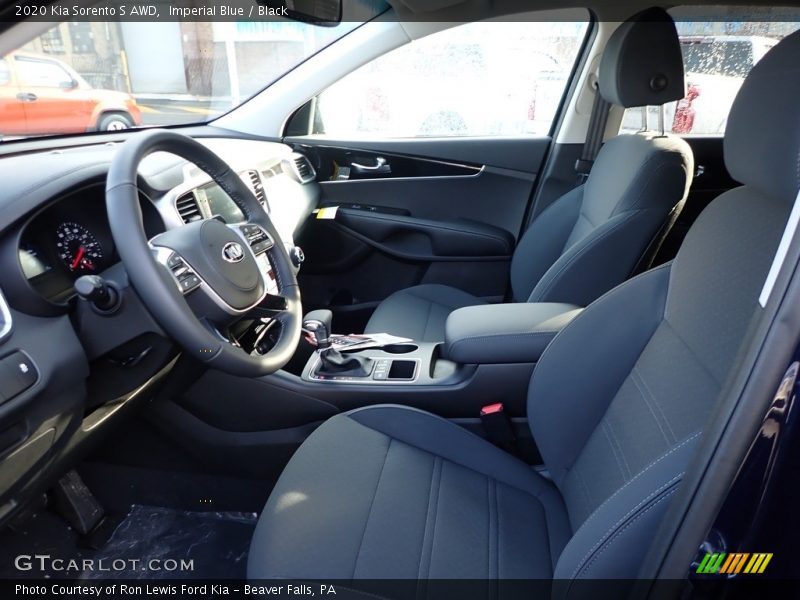 Imperial Blue / Black 2020 Kia Sorento S AWD