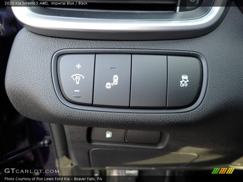 Imperial Blue / Black 2020 Kia Sorento S AWD