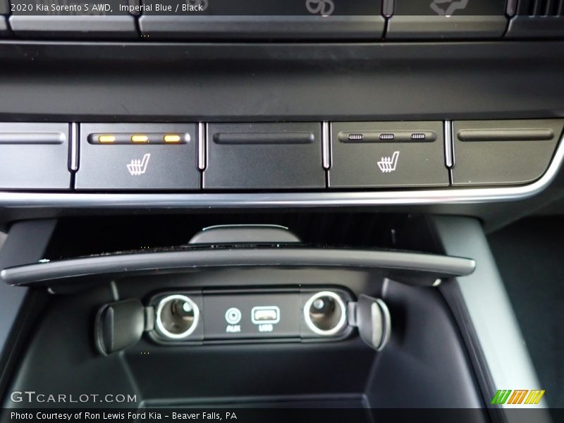 Imperial Blue / Black 2020 Kia Sorento S AWD