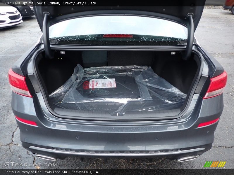  2020 Optima Special Edition Trunk