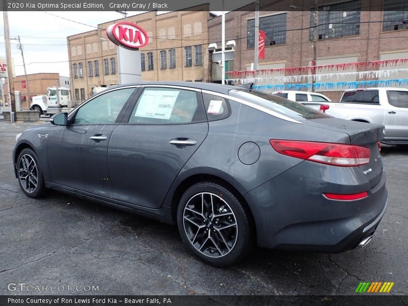 Gravity Gray / Black 2020 Kia Optima Special Edition