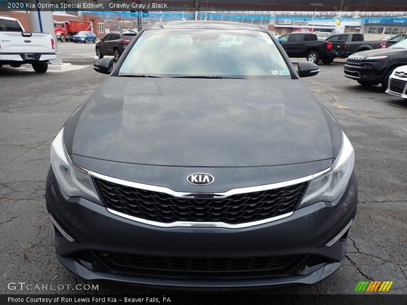 Gravity Gray / Black 2020 Kia Optima Special Edition