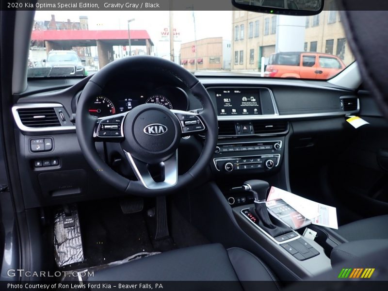 Front Seat of 2020 Optima Special Edition