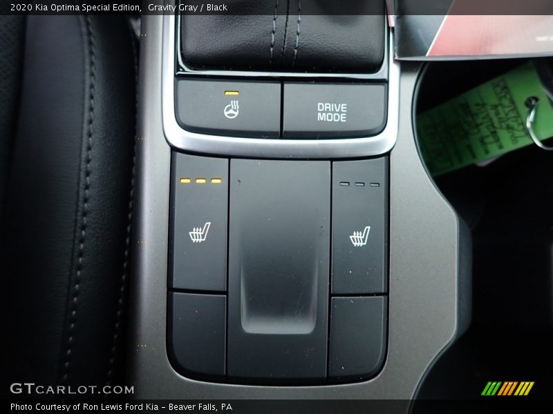 Controls of 2020 Optima Special Edition