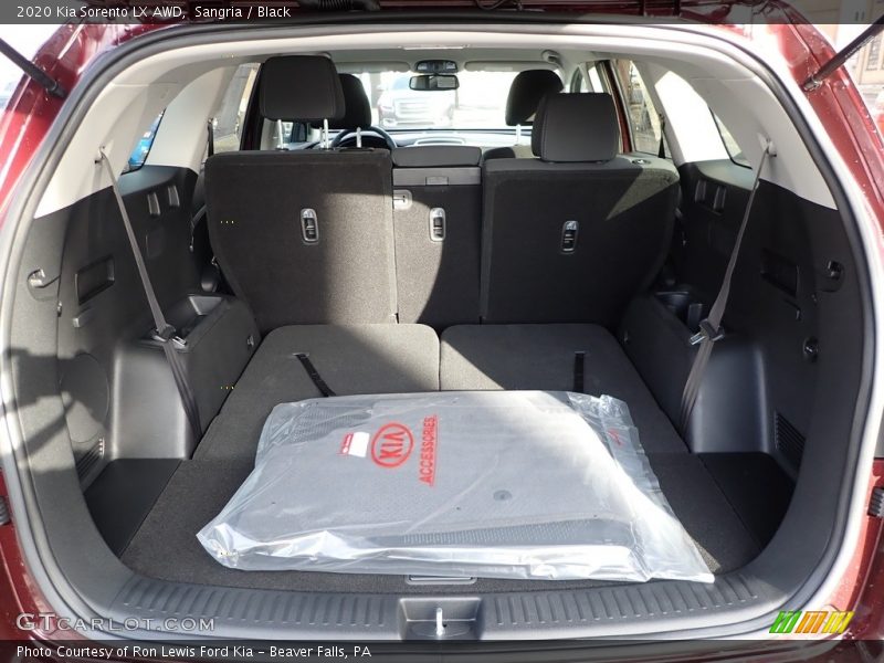 Sangria / Black 2020 Kia Sorento LX AWD