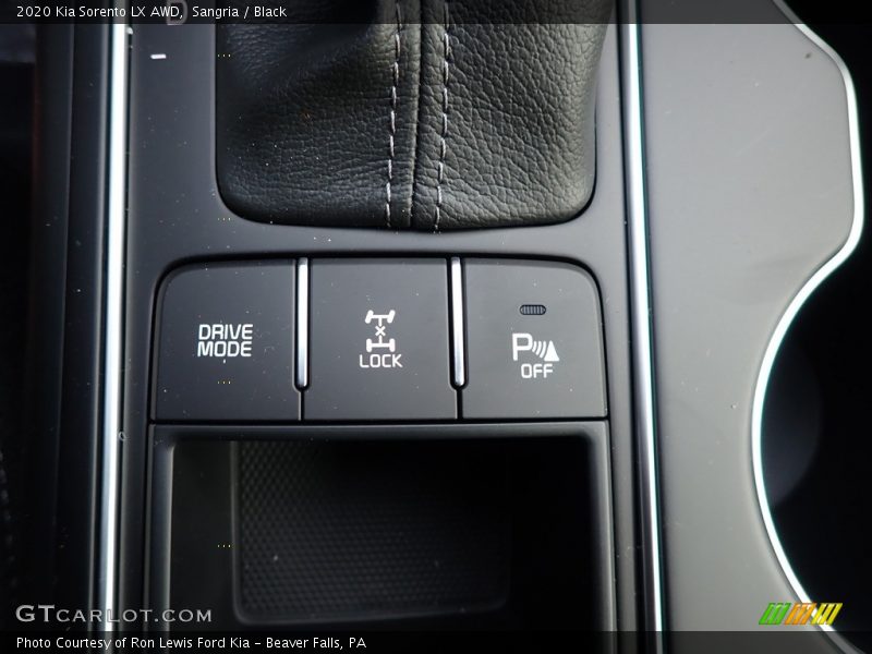 Sangria / Black 2020 Kia Sorento LX AWD