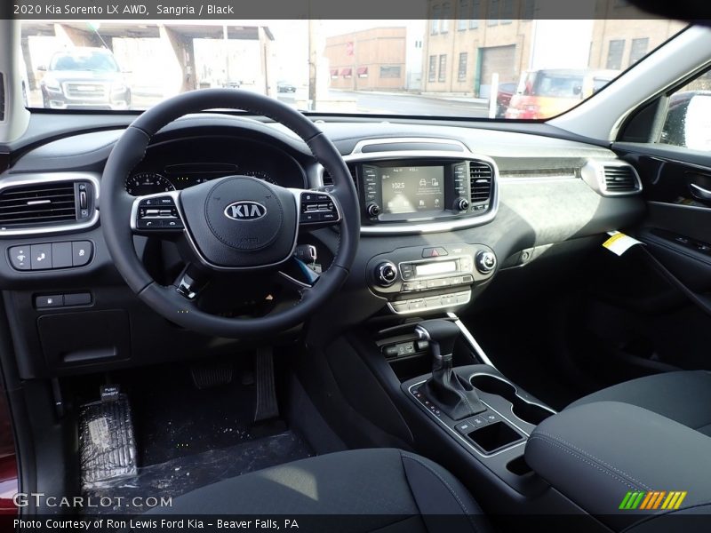 Sangria / Black 2020 Kia Sorento LX AWD