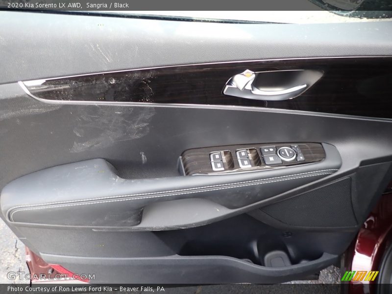 Sangria / Black 2020 Kia Sorento LX AWD