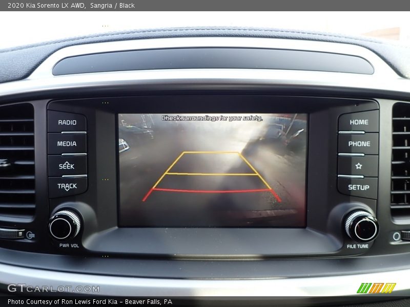 Sangria / Black 2020 Kia Sorento LX AWD