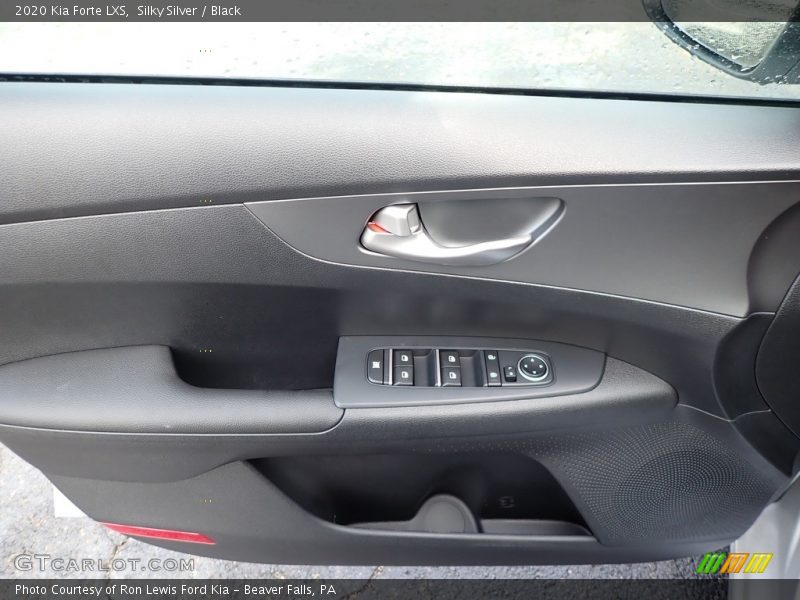 Silky Silver / Black 2020 Kia Forte LXS