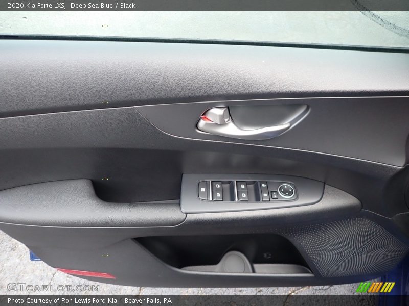 Deep Sea Blue / Black 2020 Kia Forte LXS