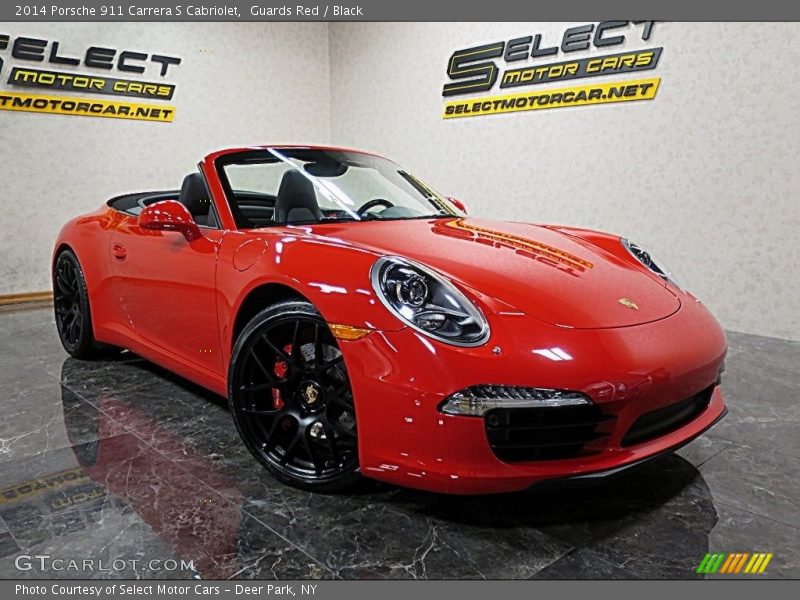 Guards Red / Black 2014 Porsche 911 Carrera S Cabriolet