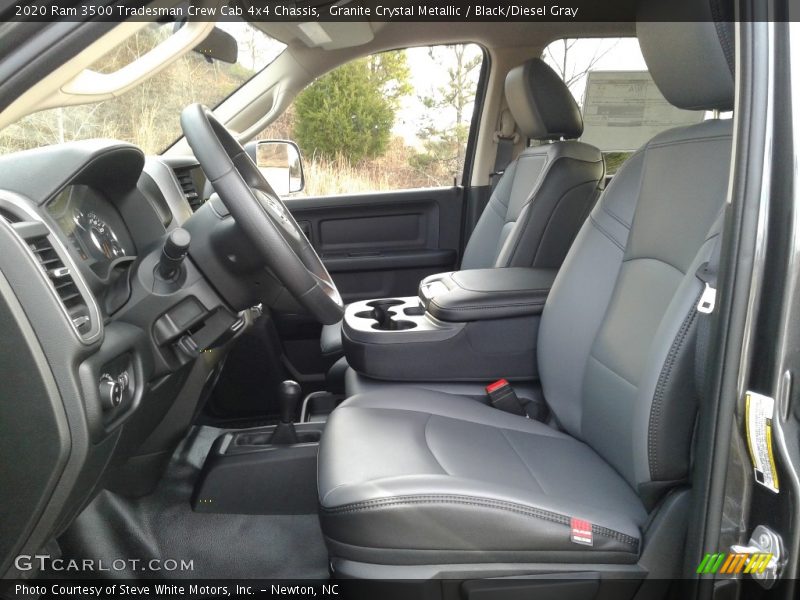 Front Seat of 2020 3500 Tradesman Crew Cab 4x4 Chassis