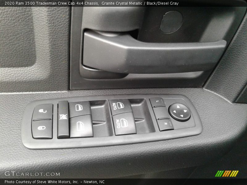 Controls of 2020 3500 Tradesman Crew Cab 4x4 Chassis