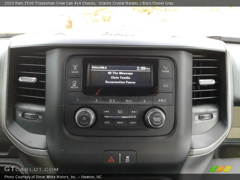 Granite Crystal Metallic / Black/Diesel Gray 2020 Ram 3500 Tradesman Crew Cab 4x4 Chassis