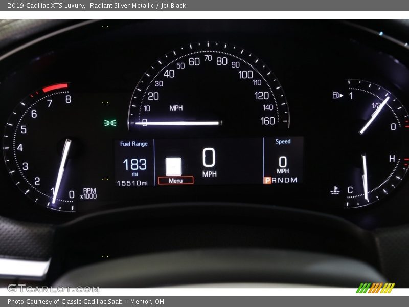 Radiant Silver Metallic / Jet Black 2019 Cadillac XTS Luxury