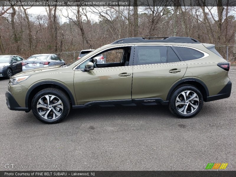 Autumn Green Metallic / Slate Black 2020 Subaru Outback 2.5i Limited