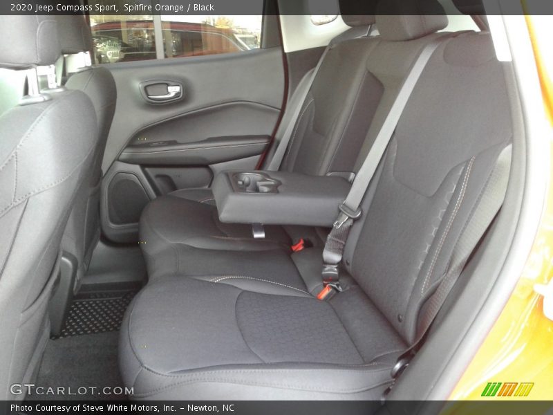 Spitfire Orange / Black 2020 Jeep Compass Sport