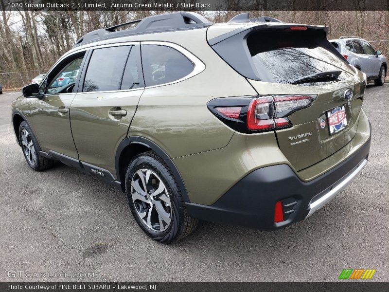 Autumn Green Metallic / Slate Black 2020 Subaru Outback 2.5i Limited