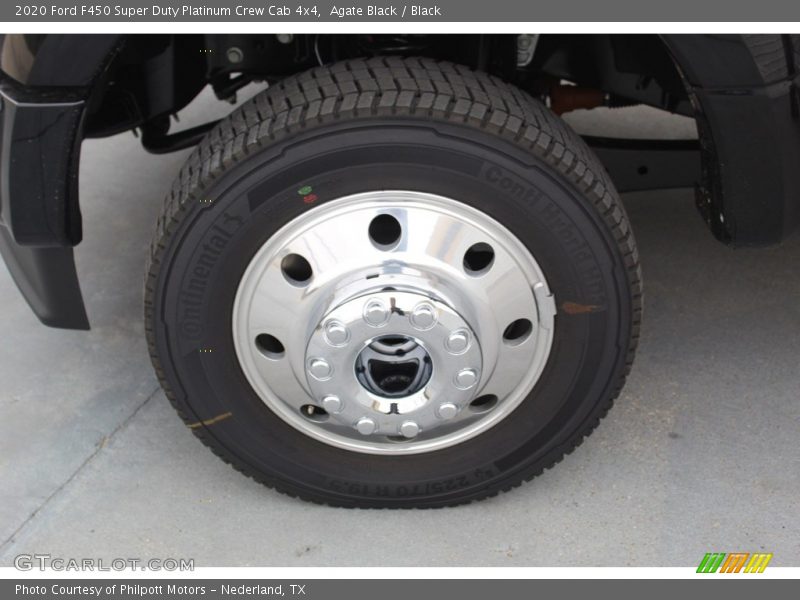 Agate Black / Black 2020 Ford F450 Super Duty Platinum Crew Cab 4x4