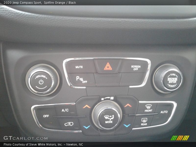 Spitfire Orange / Black 2020 Jeep Compass Sport