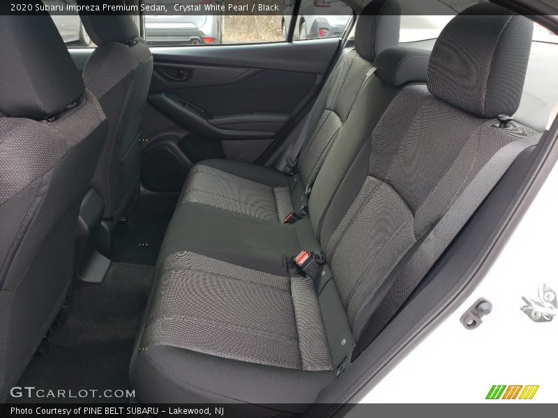 Crystal White Pearl / Black 2020 Subaru Impreza Premium Sedan