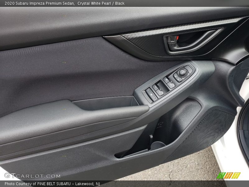 Crystal White Pearl / Black 2020 Subaru Impreza Premium Sedan