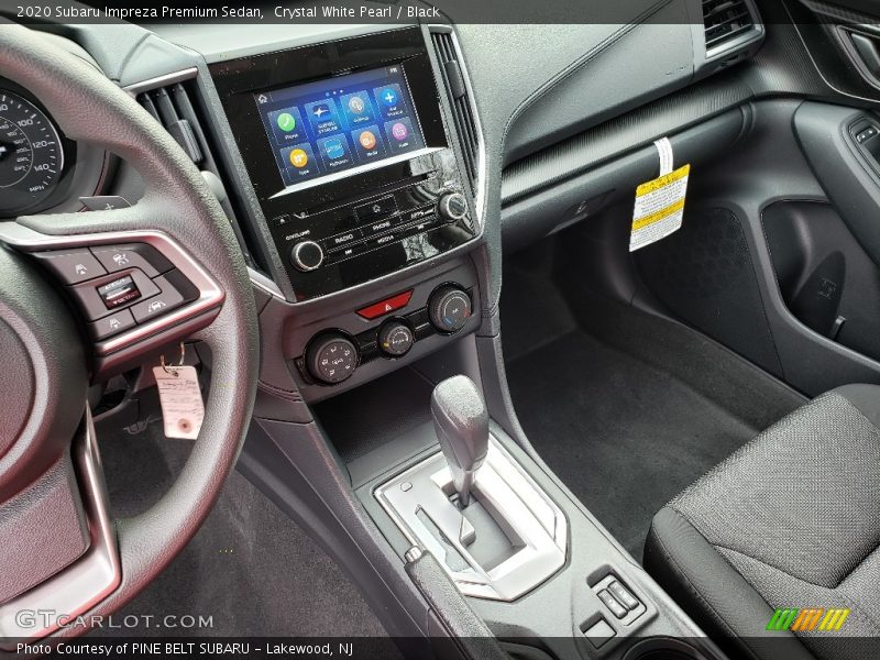 Crystal White Pearl / Black 2020 Subaru Impreza Premium Sedan