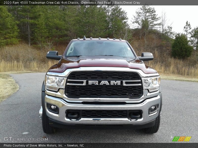 Delmonico Red Pearl / Black/Diesel Gray 2020 Ram 4500 Tradesman Crew Cab 4x4 Chassis