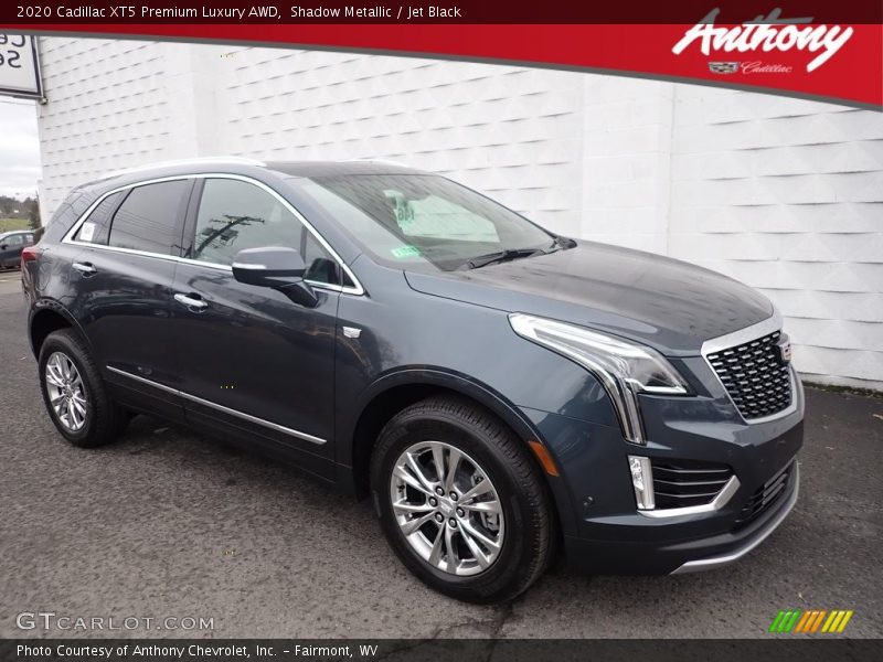 Shadow Metallic / Jet Black 2020 Cadillac XT5 Premium Luxury AWD