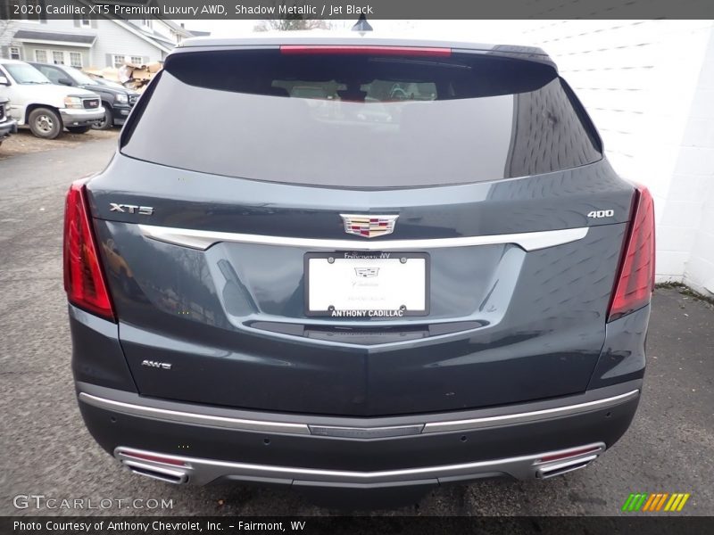 Shadow Metallic / Jet Black 2020 Cadillac XT5 Premium Luxury AWD