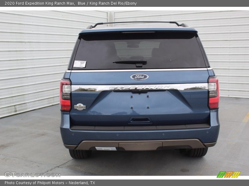 Blue / King Ranch Del Rio/Ebony 2020 Ford Expedition King Ranch Max