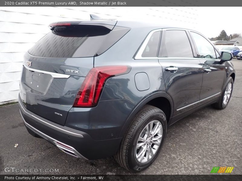 Shadow Metallic / Jet Black 2020 Cadillac XT5 Premium Luxury AWD