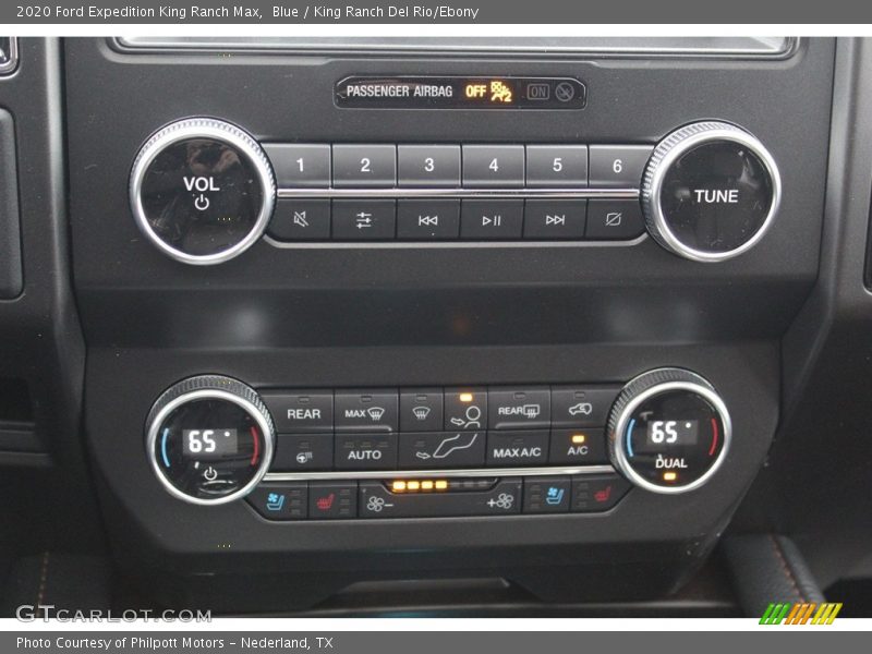 Controls of 2020 Expedition King Ranch Max