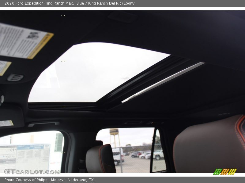 Blue / King Ranch Del Rio/Ebony 2020 Ford Expedition King Ranch Max