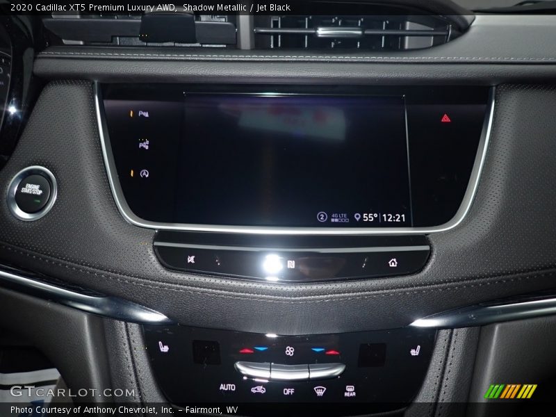 Shadow Metallic / Jet Black 2020 Cadillac XT5 Premium Luxury AWD
