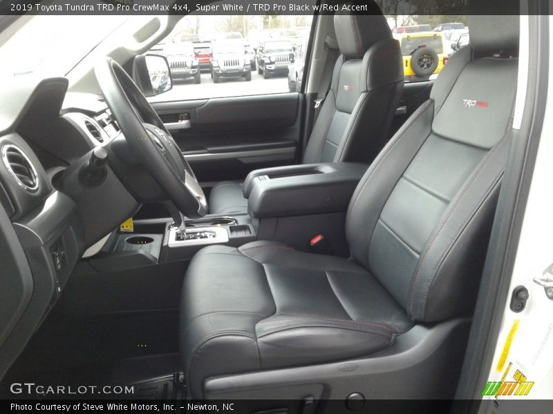 2019 Tundra TRD Pro CrewMax 4x4 TRD Pro Black w/Red Accent Interior