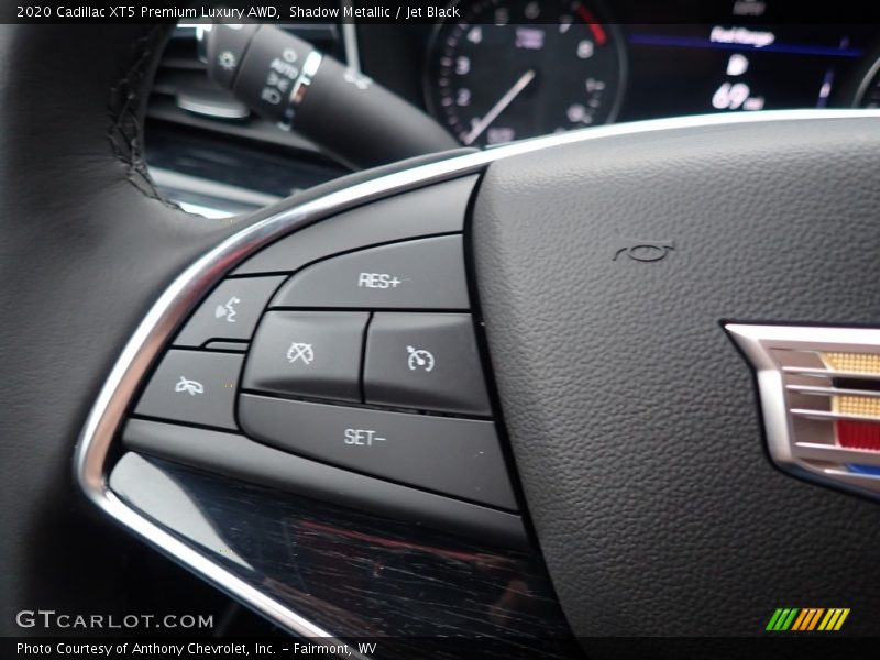Shadow Metallic / Jet Black 2020 Cadillac XT5 Premium Luxury AWD