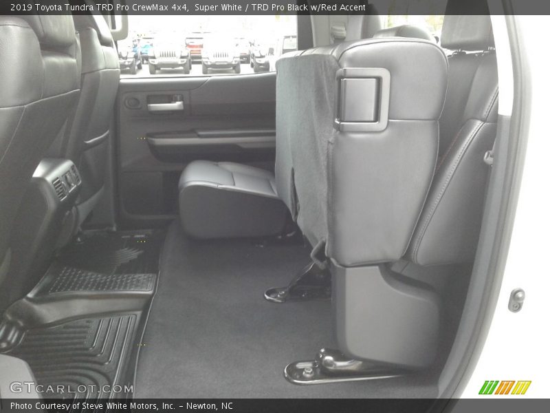 Super White / TRD Pro Black w/Red Accent 2019 Toyota Tundra TRD Pro CrewMax 4x4