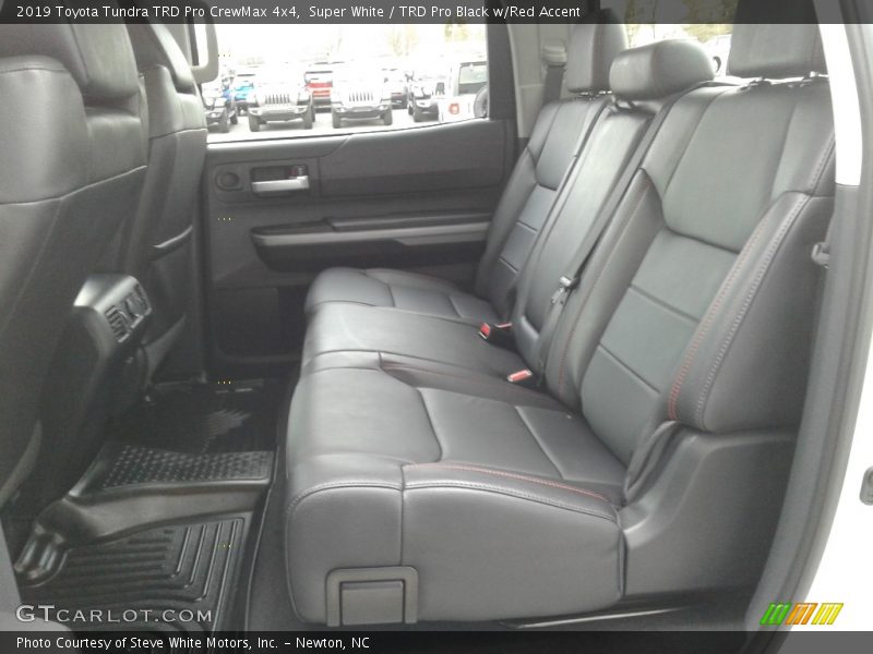 Rear Seat of 2019 Tundra TRD Pro CrewMax 4x4