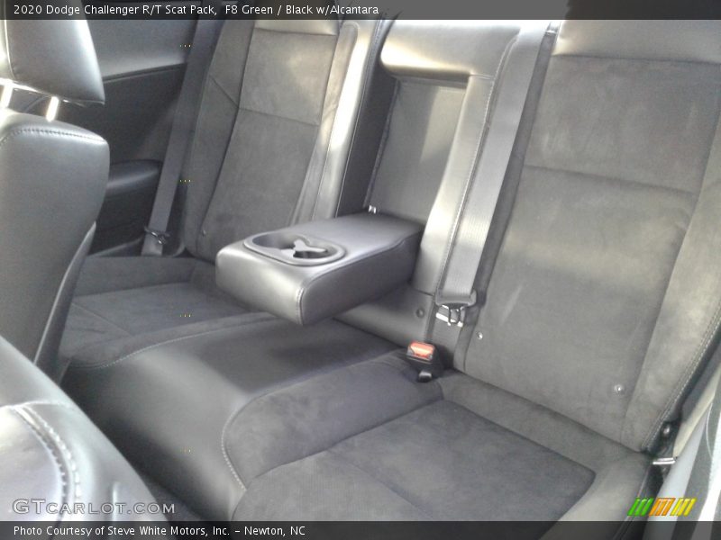 Rear Seat of 2020 Challenger R/T Scat Pack