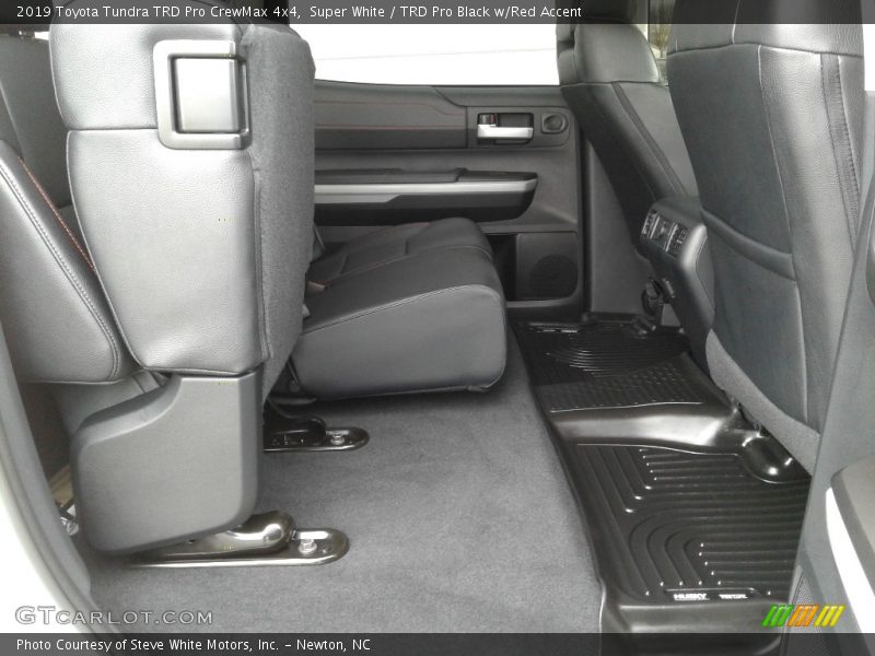 Super White / TRD Pro Black w/Red Accent 2019 Toyota Tundra TRD Pro CrewMax 4x4