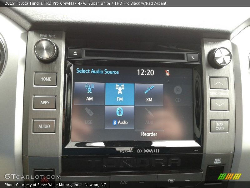 Super White / TRD Pro Black w/Red Accent 2019 Toyota Tundra TRD Pro CrewMax 4x4