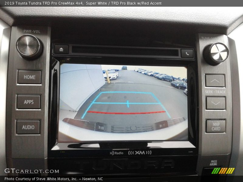 Super White / TRD Pro Black w/Red Accent 2019 Toyota Tundra TRD Pro CrewMax 4x4