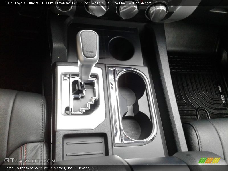 Super White / TRD Pro Black w/Red Accent 2019 Toyota Tundra TRD Pro CrewMax 4x4