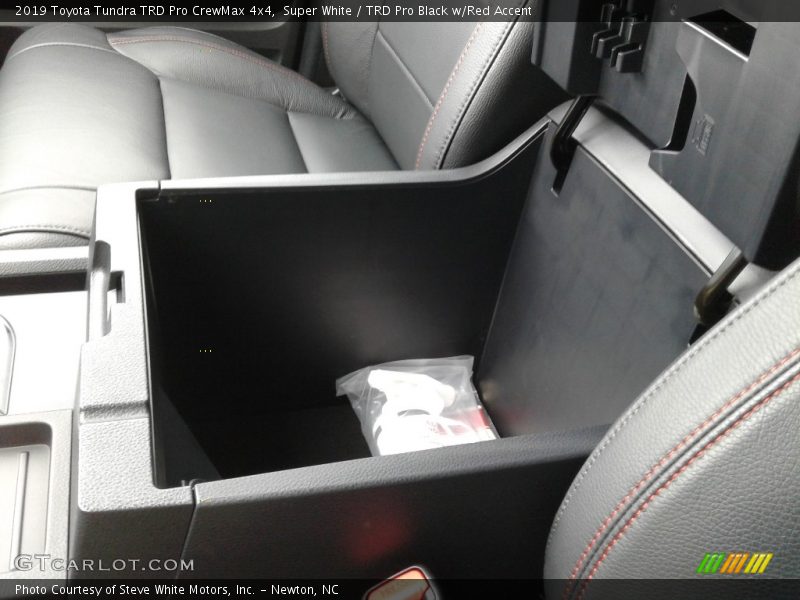 Super White / TRD Pro Black w/Red Accent 2019 Toyota Tundra TRD Pro CrewMax 4x4