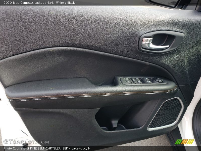 White / Black 2020 Jeep Compass Latitude 4x4