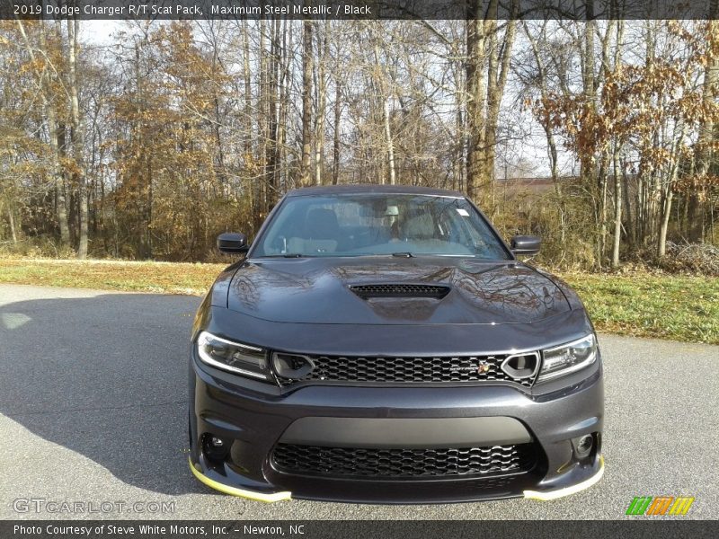 Maximum Steel Metallic / Black 2019 Dodge Charger R/T Scat Pack