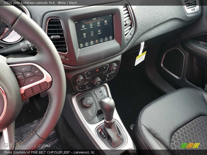 White / Black 2020 Jeep Compass Latitude 4x4